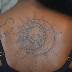 Sun and Moon Tattoo