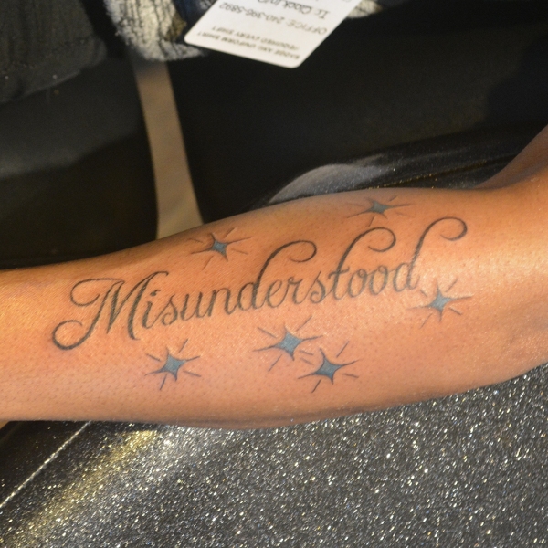 Misunderstood tattoo