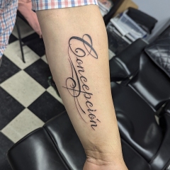 Concepcion-name-tattoo