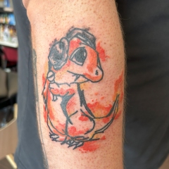 Charmander Poke'mon Tattoo