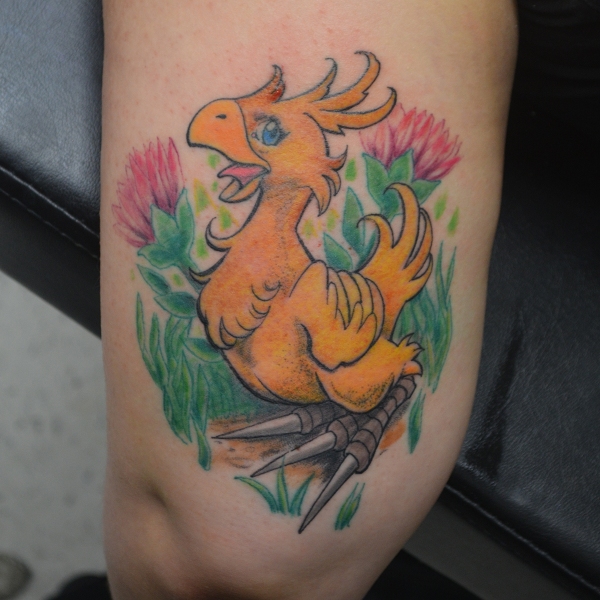 Chocobo Bird Tattoo