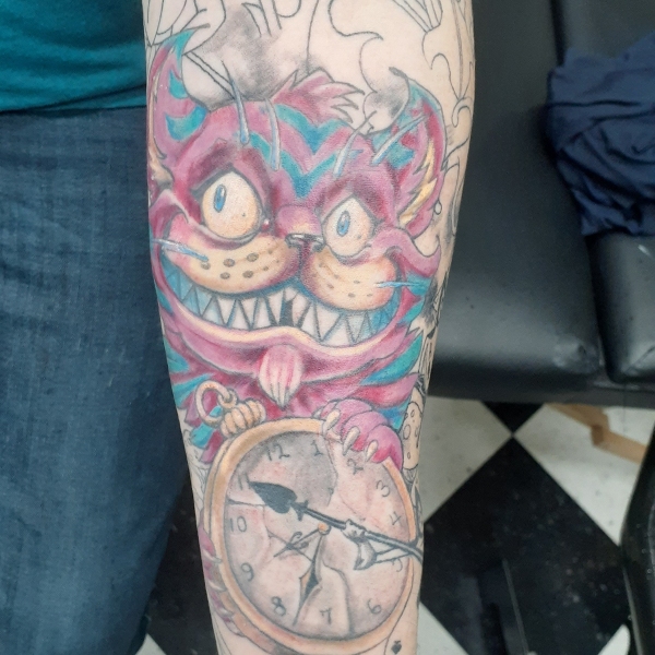 Cheshire Cat Tattoo