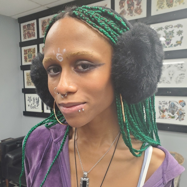 Double Lip Spider Bites Piercing