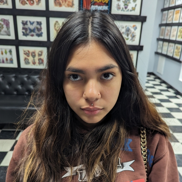 Double Nose Piercings and Medusa
