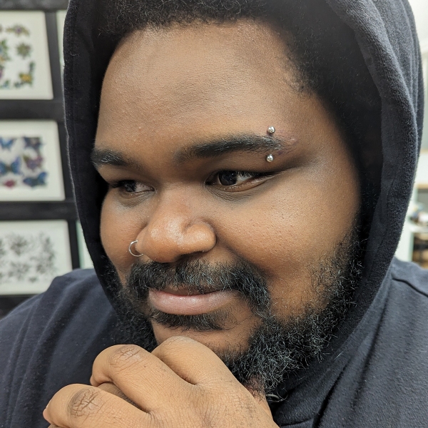 Super Cute Eyebrow Piercing