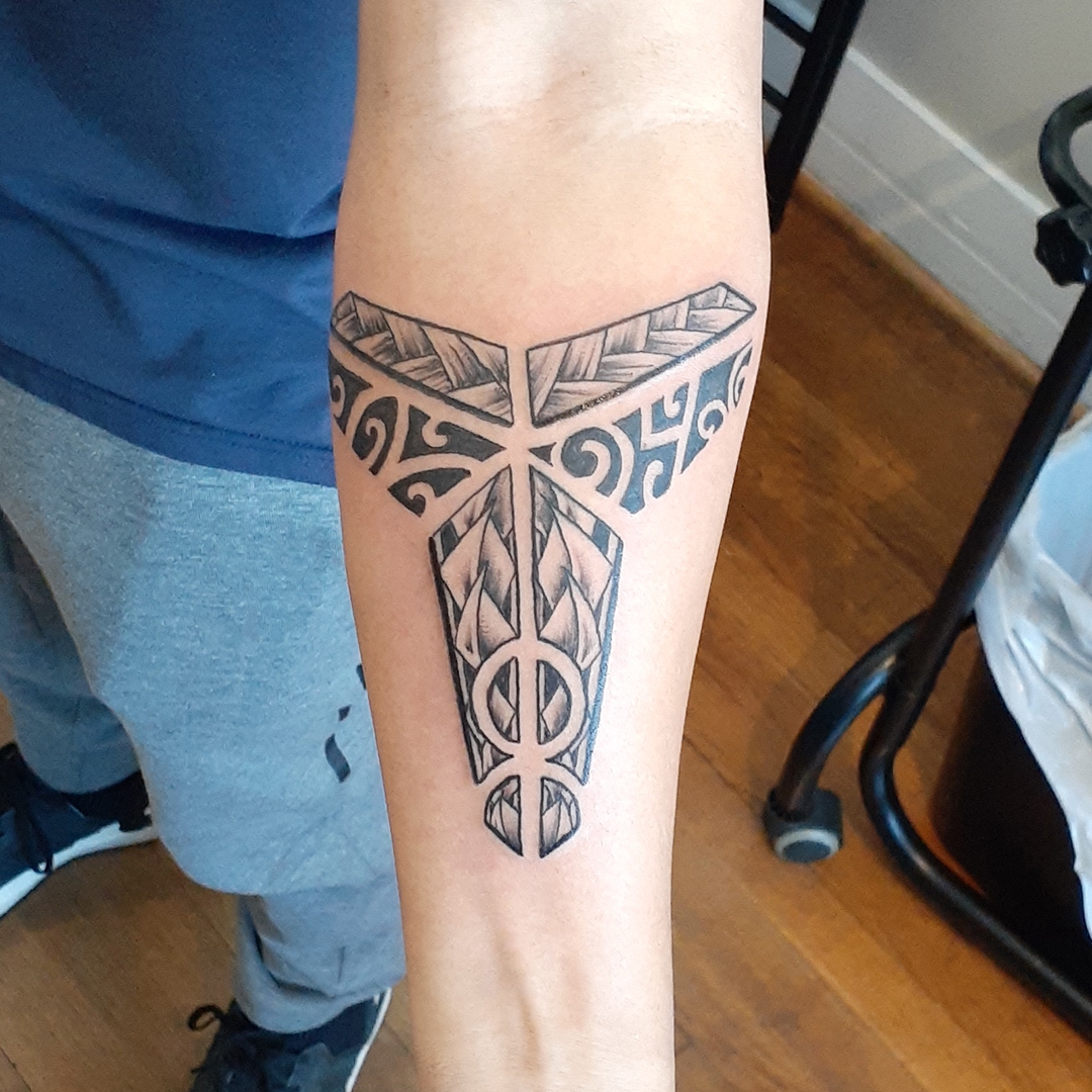 Tattoo uploaded by Eleventh Dimension Tattoo Arts • Polynesian tribal arm  sleeve by D-rock @drock_solidroots • Tattoodo
