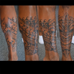 Tiki Polynesian Tattoo