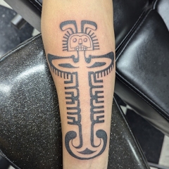 columbian-tribal-tattoo