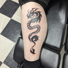 tribal-dragon-tattoo