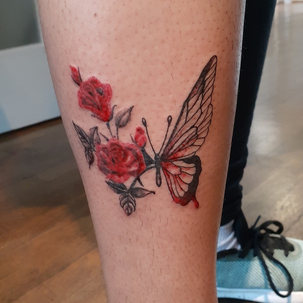 butterfly-red