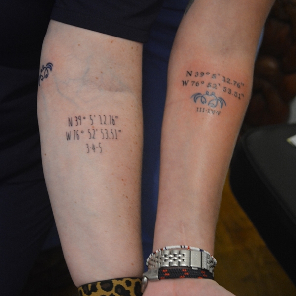 Coordinates Tattoo
