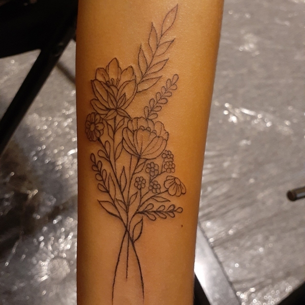 Flowers tattoo