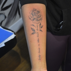 Self Love Rose Tattoo