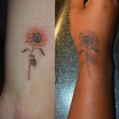 Matching Sunflower Tattoos