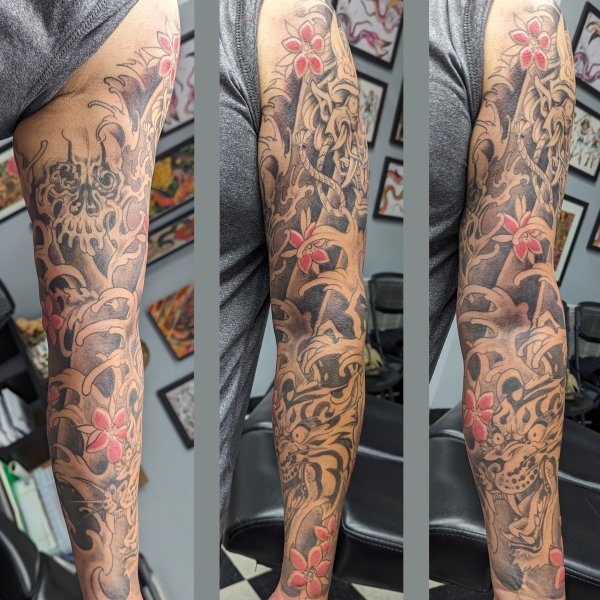 Japanese Tattoo Sleeve