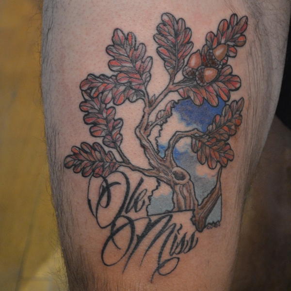 Ole Miss Tattoo