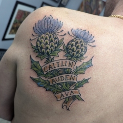 traditional-purple-thistle-tattoo